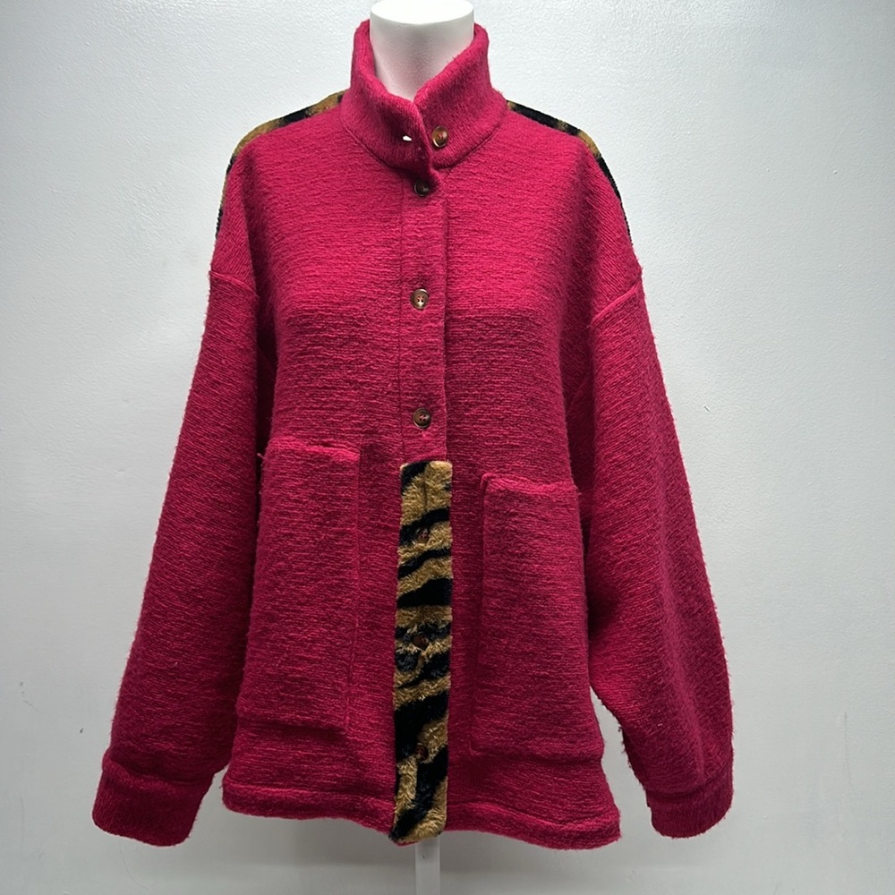 MOVING SALE!! Alembika Funkadelic Weekend Jacket Button Down Sweater